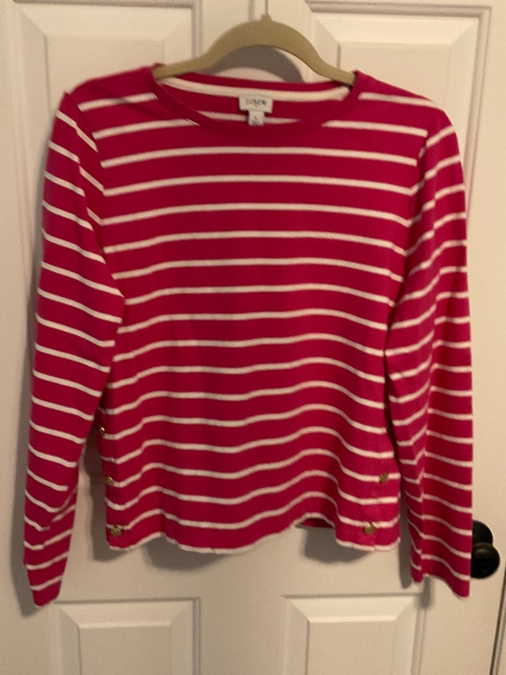 J. Crew Hot Pink Top